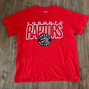 Vintage Toronto Raptors Red T-Shirt